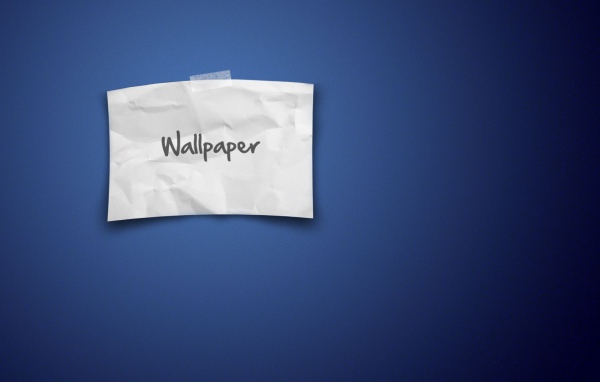 Стикер обои, голубой фон