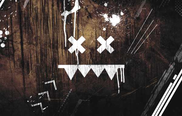 Изображение лица из простых фигур