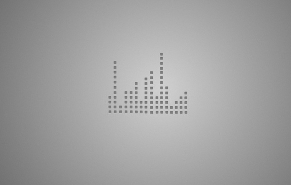 Пиктограмма из квадратов на сером фоне