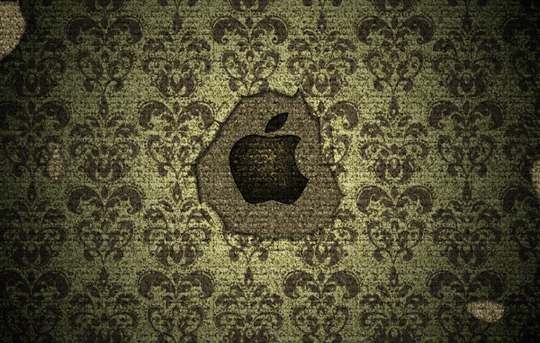 Символ Apple на ковре