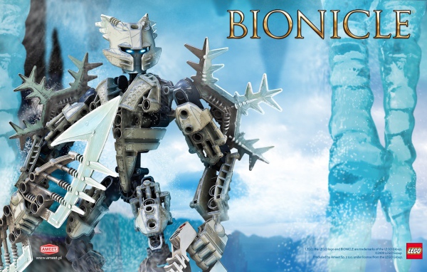 Лего Bionicle на льду