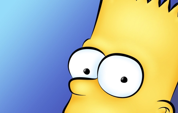 Хулиган Барт Симпсон