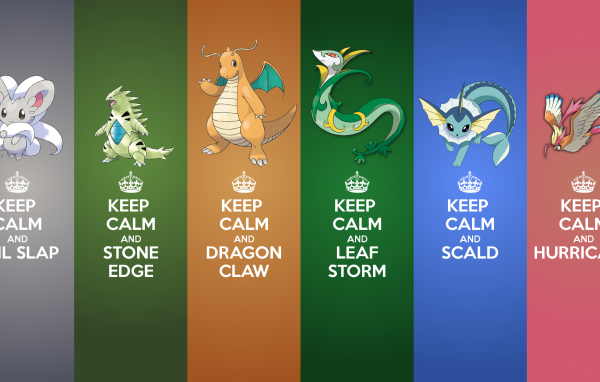 Сохраняйте спокойствие и используйте покемонов
