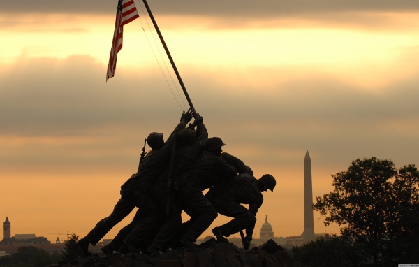 Памятник солдатам в Вашингтоне