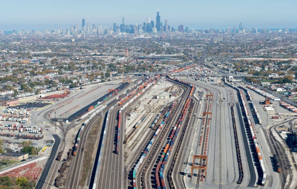 Железная дорога в Чикаго