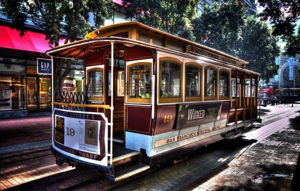 Трамвай символ Сан-Франциско