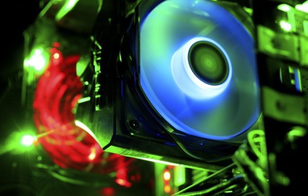 Кулер центрального процессора в компьютере