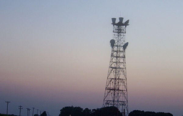 Вышка для антенн радиовещания