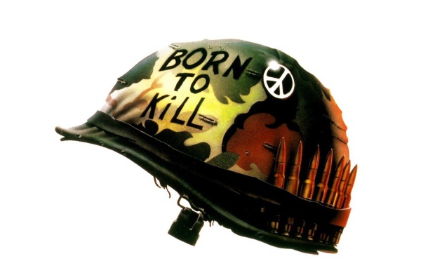 Шлем солдата с надписью