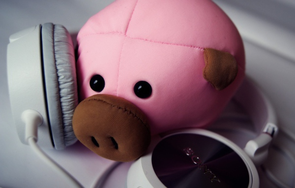 Мягкая игрушка поросенок