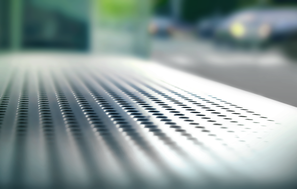 Поверхность с круглыми отверстиями