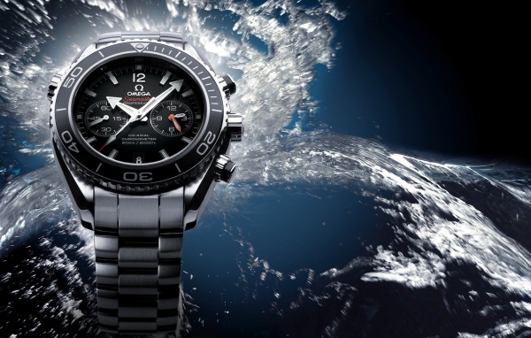 Водонепроницаемые дорогие часы Омега