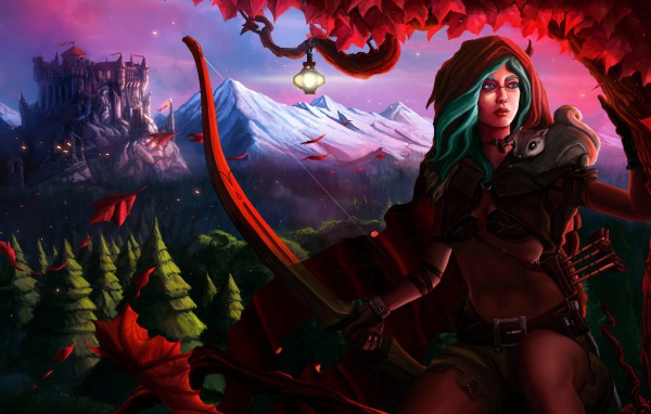 Лучница в сказочной стране