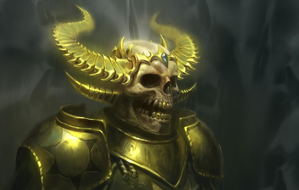 Демон с золотыми рогами