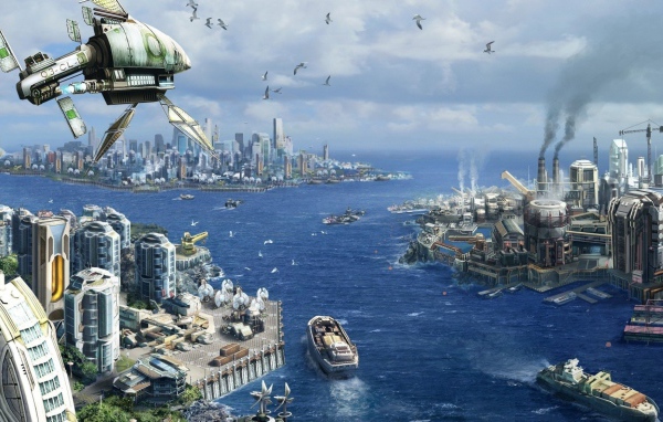 Заводы в городе будущего