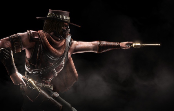 Гангстер в черной шляпе