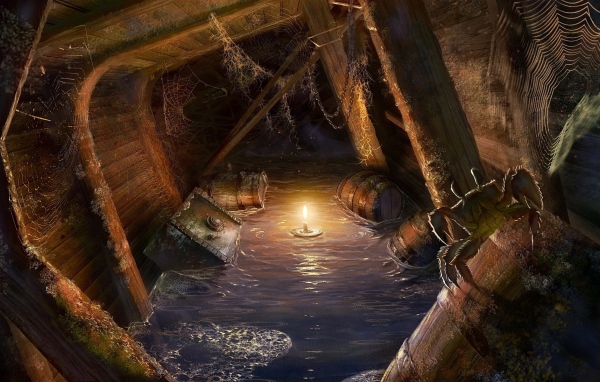 В трюме затопленного корабля