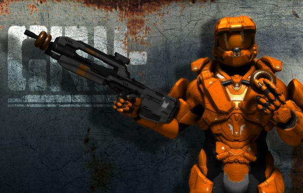 Оранжевый робот, Red vs. Blue