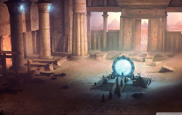 Звездные врата в древнем храме