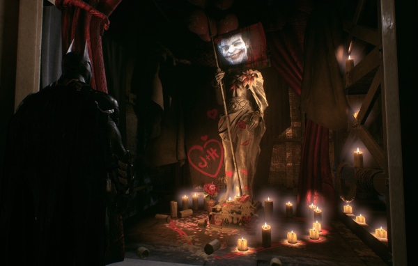 Телевизор вместо головы статуи, Бэтман