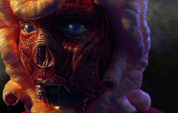 Лицо Медузы из мифов