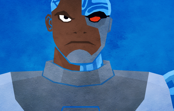 Молодой герой комикса Юные Титаны