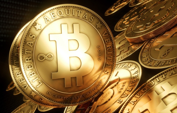 Деньги монеты биткоин