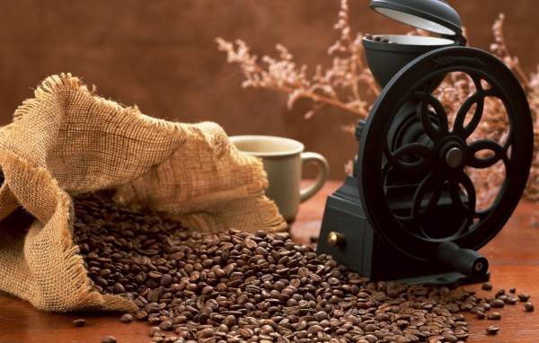 Старинная машина для кофе