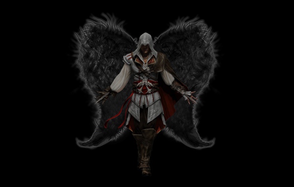 Ангел с черными крыльями, игра Assassin's Creed