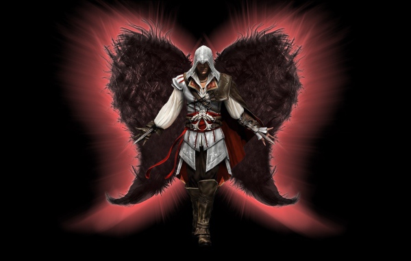 Ангел с розовыми крыльями, игра Assassin's Creed