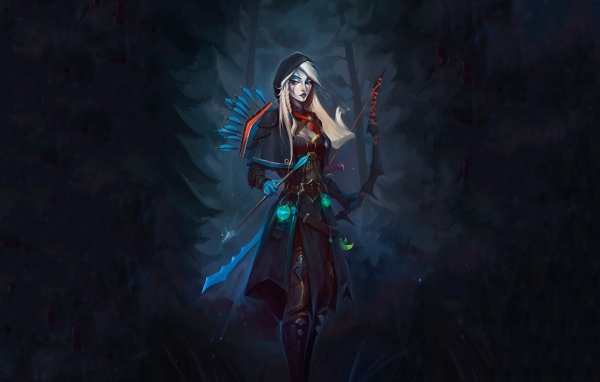 Лучница в игре Dota 2