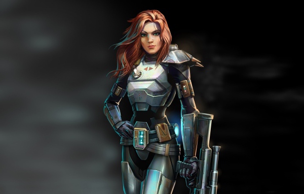 Охотник Баунти из игры SWTOR