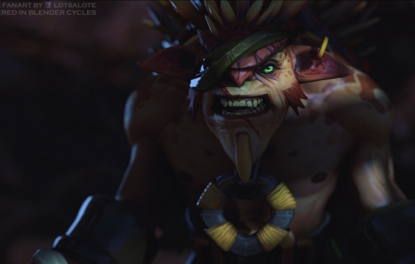 Бристербак из игры Dota 2