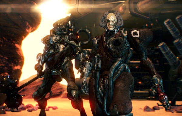 Капитан Вор из игры Warframe