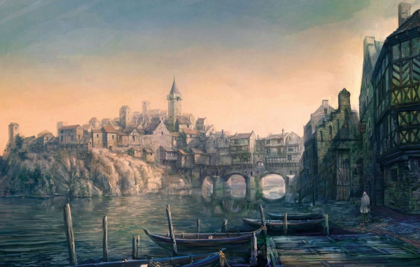 Город в игре The Witcher 3 Wild Hunt