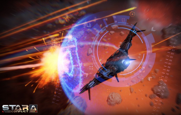 Бой в игре Star conflict