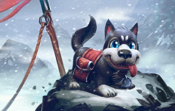 Собака из игры Dota 2