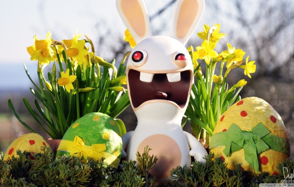 Пасхальный кролик, игра Rayman Raving Rabbids