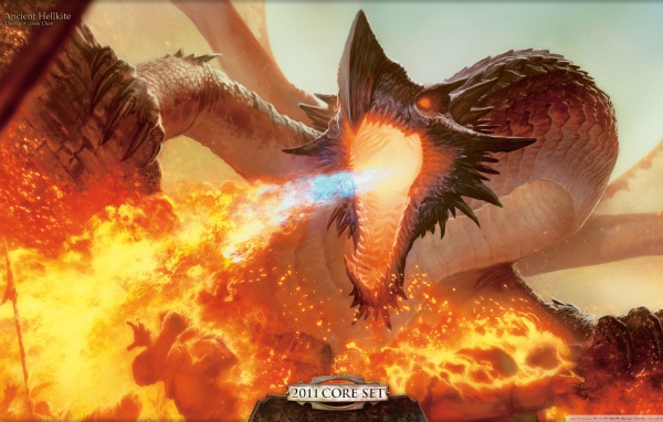 Огненный дракон в игре Magic the Gathering