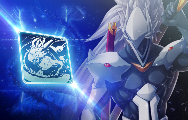 Хакумен в доспехах, игра Blazblue