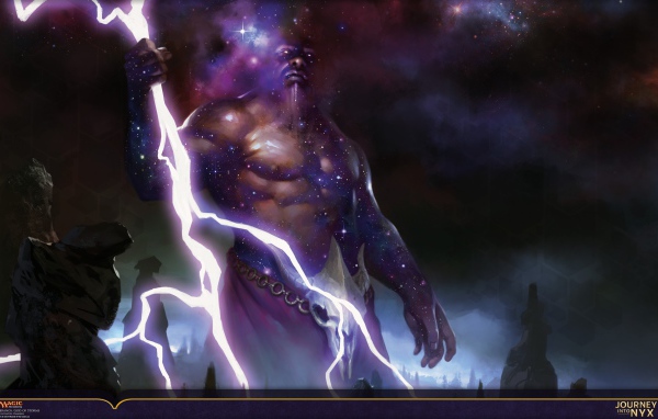 Небесный титан из игры Magic the Gathering