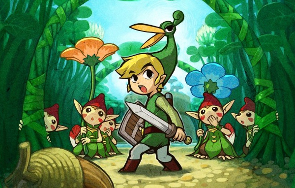 Линк из игры The Legend of Zelda The Minish Cap