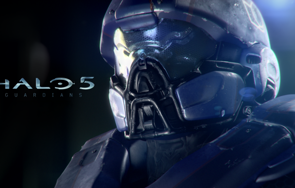 Мастер Чиф на постере игры Halo 5