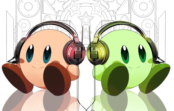 Музыкальная видео игра Kirby