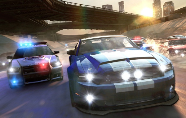 Полицейская погоня в игре The Crew