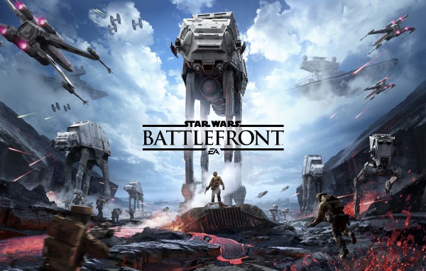 Популярная игра Star Wars Battlefront