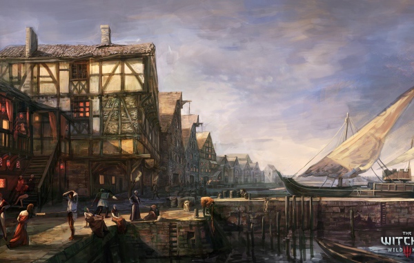 Порт в игре The Witcher 3 Wild Hunt