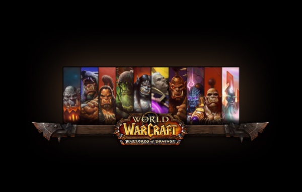 Постер видео игры World of Warcraft Warlords of Draenor