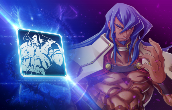 Мощный Хакумен в игре Blazblue