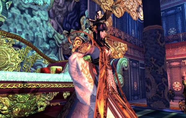 Королева у трона, игра Blade & Soul